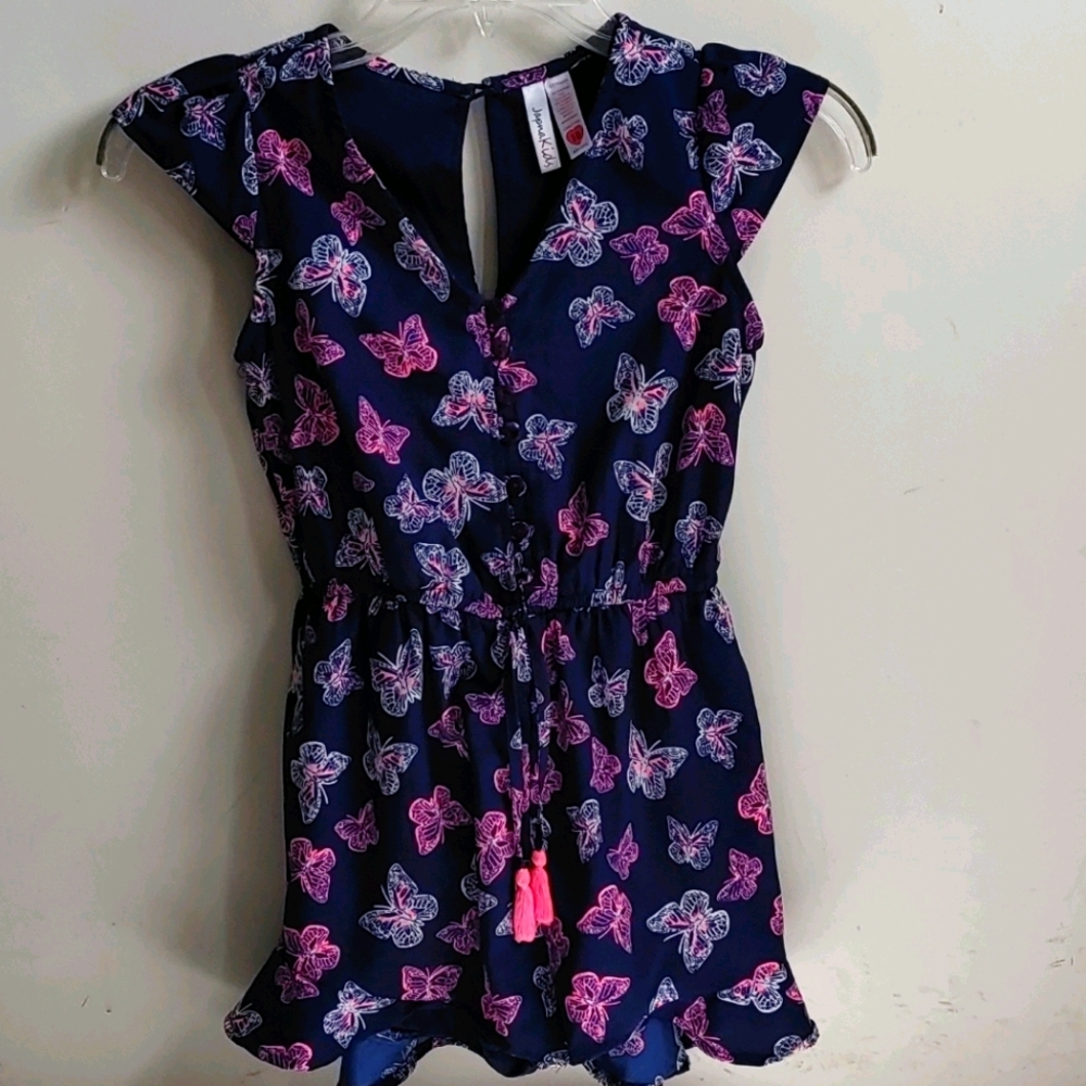 Japna Kids Girls Cap Sleeve Romper. Size 10
